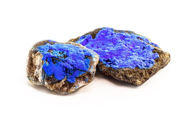 Cobalt Est Élément Chimique Présent Dans Minéral Émaillé Coas2 Qui — Photo