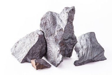 Manyetit, manyetik cevher. Demir oksitten oluşan manyetik bir mineral, endüstriyel kullanım