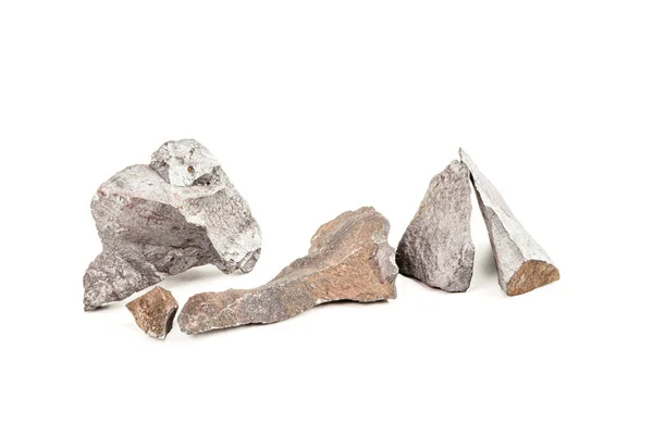 철광석 금속성 추출하는 암석은 일반적으로 자철석과헤 탄산염 지층과 산화물의 형태로 — 스톡 사진