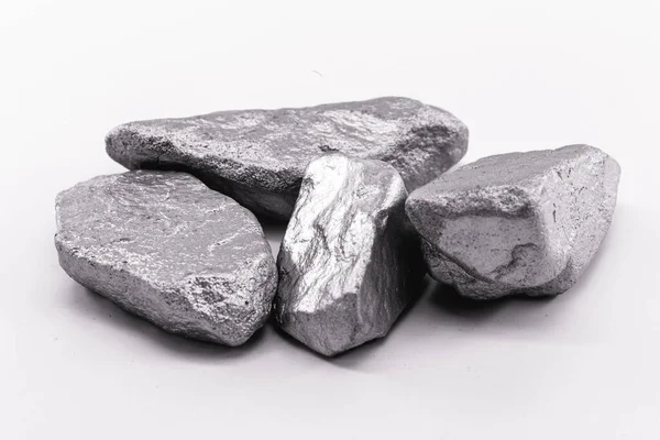 Molybdenit Vzorek Vzácných Zemin Minerálu Molybdenu Kov Vzácných Zemin — Stock fotografie