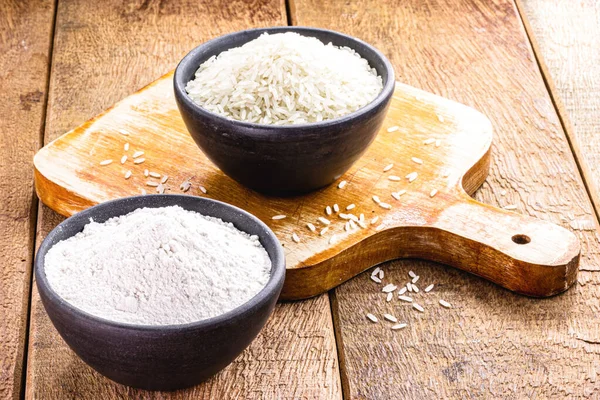 Rice flour is a flour made from finely ground rice