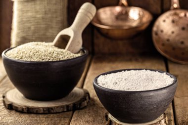 Kinoa unu, vegan yiyeceklerde kullanılan kinoa.