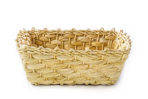 Handmade Straw Basket Made Brazil Decorative Kitchen Use — Stock Photo, Image