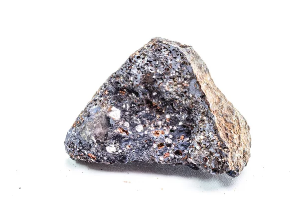 Minerale Pirolusite Minerale Composto Essenzialmente Biossido Manganese — Foto Stock