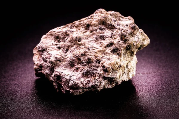 Minerale Cromite Doppio Ossido Ferro Cromo Ossido Minerale Utilizzato Come — Foto Stock