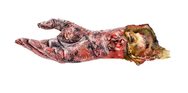 Odöd Hand Avhuggen Zombie Bit För Halloween — Stockfoto