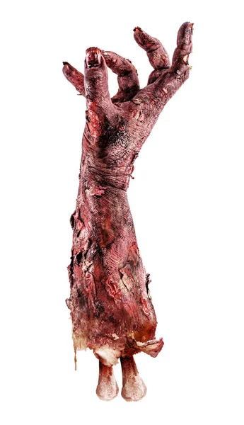 Nemrtvá Ruka Oddělená Zombie Kus Pro Halloween — Stock fotografie