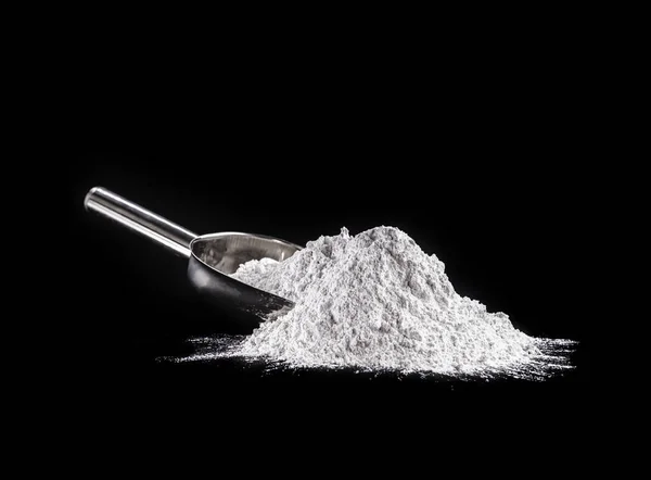 Zinc Oxide White Powder Used Fungus Growth Inhibitor Paints Antiseptic — Stock Photo, Image