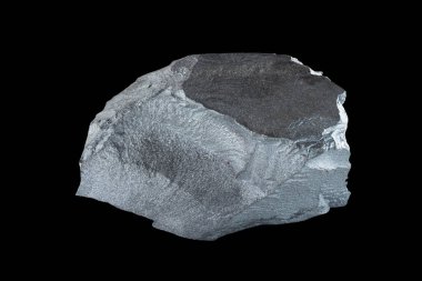 Iron rock ore isolated on the white background.