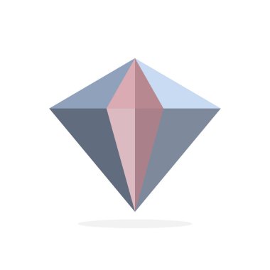 Çokgen logo resmi. vektör illüstrasyonu