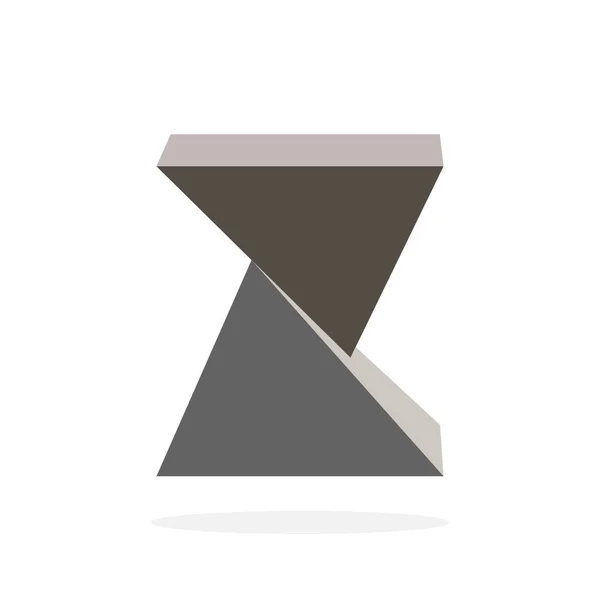 Image Logo Polygone Illustration Vectorielle — Image vectorielle