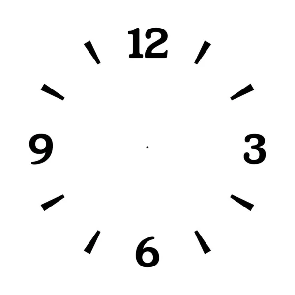 Clipart Horloge Modèle Icône Pour Les Applications Web Conception Icône — Image vectorielle