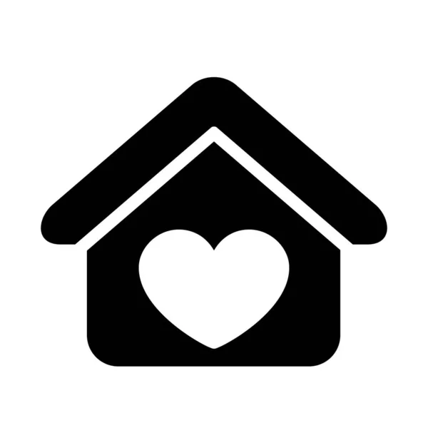 ホームスイートホームアイコン タイポグラフィのポスター ホームアイコン ベクターイラスト — ストックベクタ
