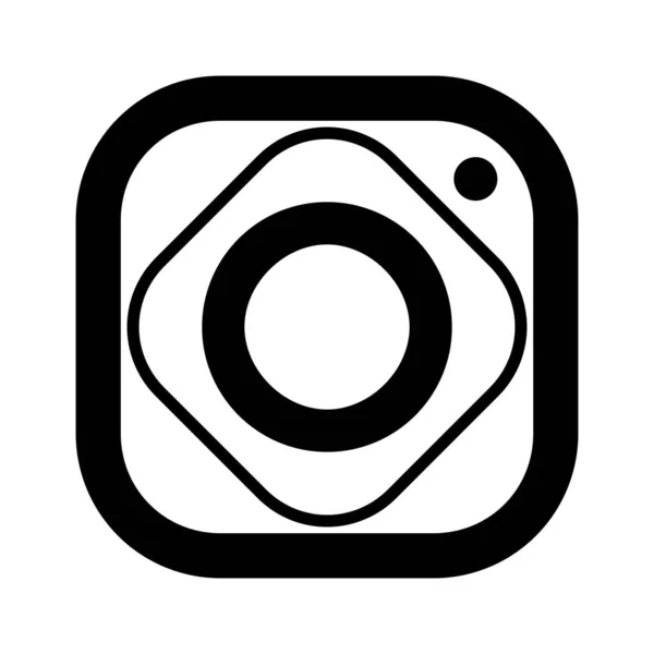 Ícone Câmera Isolado Fundo Branco Símbolo Câmera Para Design Seu —  Vetores de Stock