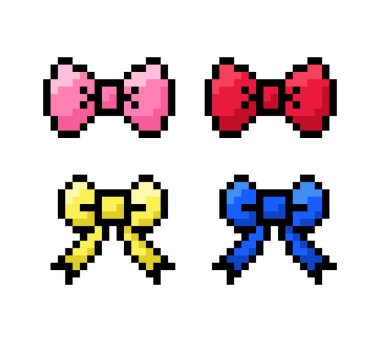 Kurdele pikselleri. çapraz dikiş şablon vektör çizimi.