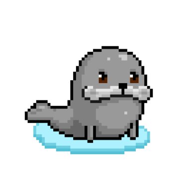 Piksel mors görüntüsü. vektör illüstrasyonu.