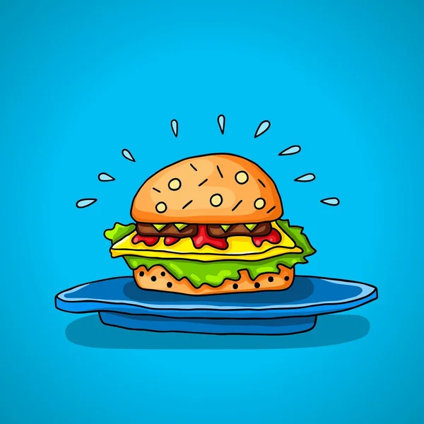 大きなハンバーガーストックベクター ロイヤリティフリー大きなハンバーガーイラスト Depositphotos 大きなハンバーガーストックベクター ロイヤリティフリー大きなハンバーガーイラスト Depositphotos