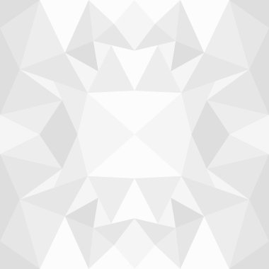 Soyut, geometrik beyaz arka plan. Stil tasarım şablonu. Çokgen, vektör arka plan.