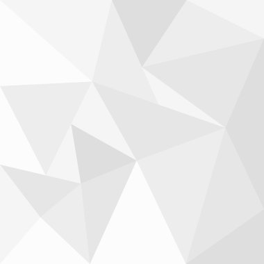 Soyut, geometrik beyaz arka plan. Stil tasarım şablonu. Çokgen, vektör arka plan.