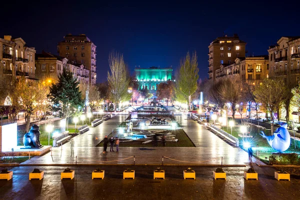 Republika Armenii Park Aleksandra Tamanyana Zabytki Erywaniu — Zdjęcie stockowe