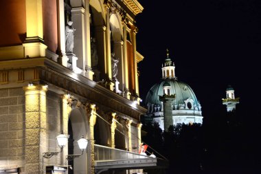 Avusturya, Viyana 'da Wiener Musikverein ve Karlskirch