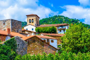 İspanya 'nın Navarra kentindeki Uriz Köyü.