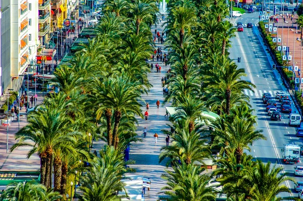 Explanada Avenue Alicante Spanien — Stockfoto