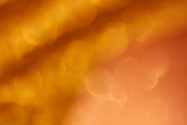 Fresh summer colour orange tone soft bokeh abstract background