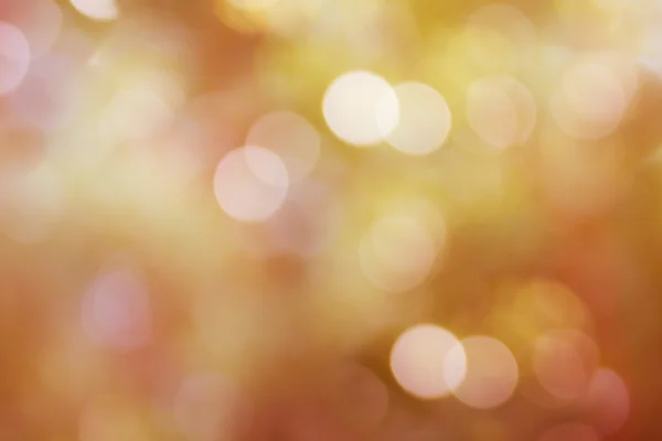 Bokeh amarelo alaranjado para fundo de verão abstrato — Fotografia de Stock