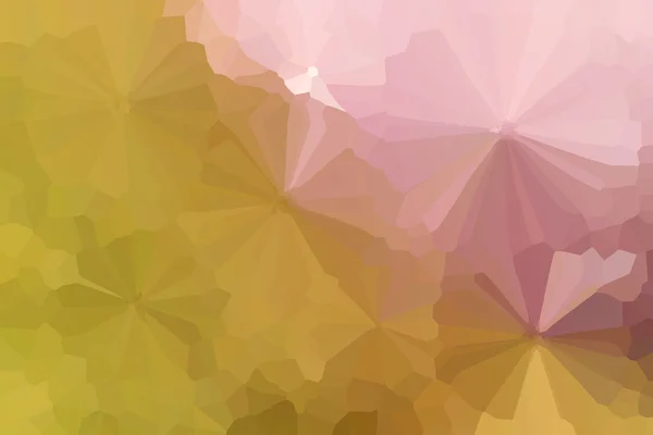 Барвистий кристалічний абстрактний фон у пастельно-жовтому рожевому — стокове фото