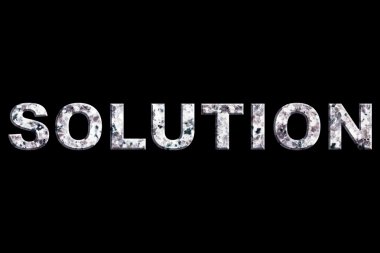 İzole doğal mermer doku yazı tipi tarzı metin çözüm