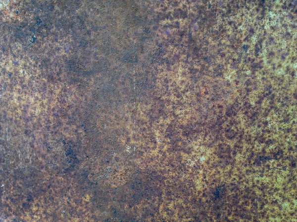 Gammel og rusten stålplate med abstrakt grungebakgrunn – stockfoto