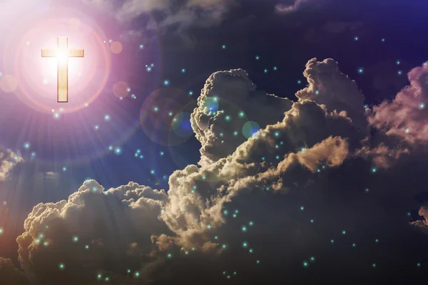 Işık karanlık kavramı arka plan, gökten gelen ışık sınırdışı veya kaldırın