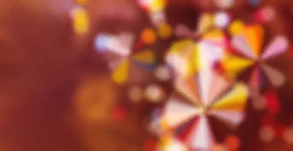 Glas Textur abstrakte Blumen mit Bokeh auf weichem Pastell romantischen Hintergrund — Stockfoto