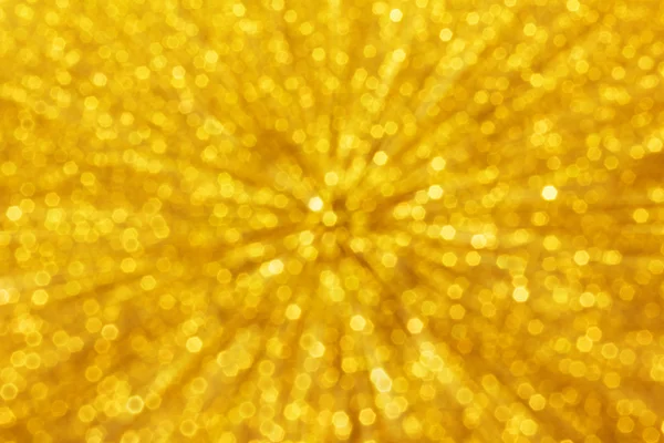 럭셔리 엑스레이 또는 새해 반짝이를위한 빛나는 황금 보케 — 스톡 사진