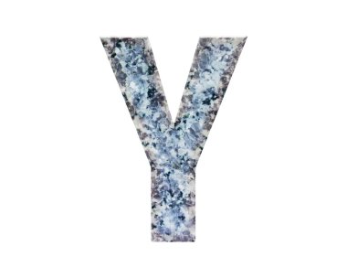 Klasik ve güzel yazı tipi veya mektup doğal mermer doku tarzı