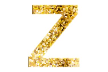 Soyut sarı kristalize ve renk tonu yazı tipi krem 