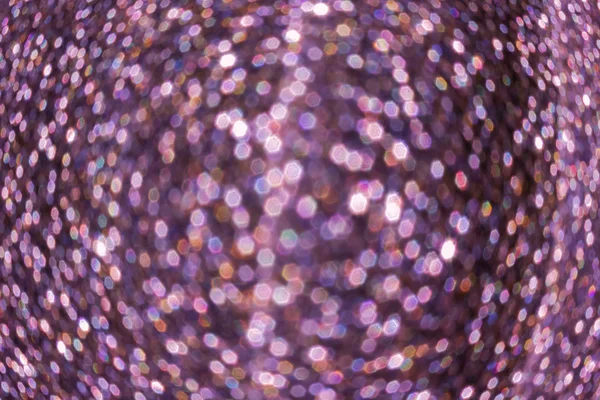 Bunter Funke und blasendes farbenfrohes Bokeh-Licht in violettem Farbton — Stockfoto