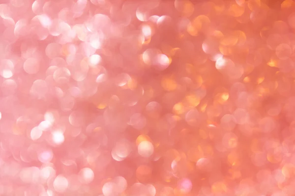 Чудовий романтичний м'який помаранчевий рожевий пастельний фон боке — стокове фото