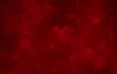 Romantik Kırmızı bokeh soyut Sevgiliye arka plan