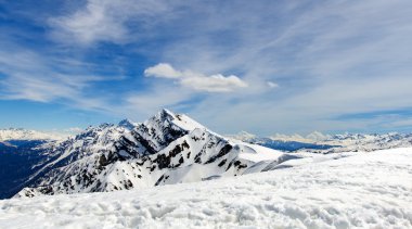Dağlarda Krasnaya Polyans, Sochi, Rusya Federasyonu