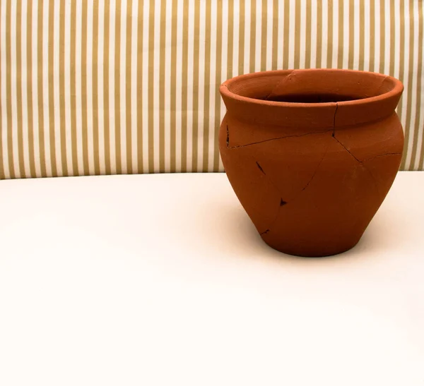 Summer Ancient Bowl Vibes Minimalistic Concept — Stock Photo, Image