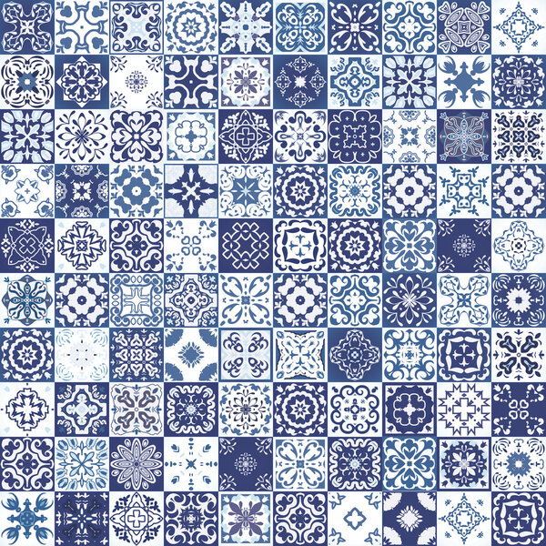 Mega Gorgeous seamless patchwork pattern from colorous Moroccan tiles, ornaments. Can be used for wallpaper, pattern fills, web page background, surface textures
.