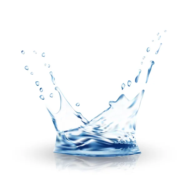 Wasser. Wasserspritzer. Wasserspritzer isoliert. Wasser fließt. Wasservektor. Wasser plätschert. Wasserspritzer-Vektor. Blaues Wasser plätschert dahin. blauer Wasserspritzer-Vektor. Wasser. Wasser. Wasser. Wasser. Wasser. Wasser — Stockvektor