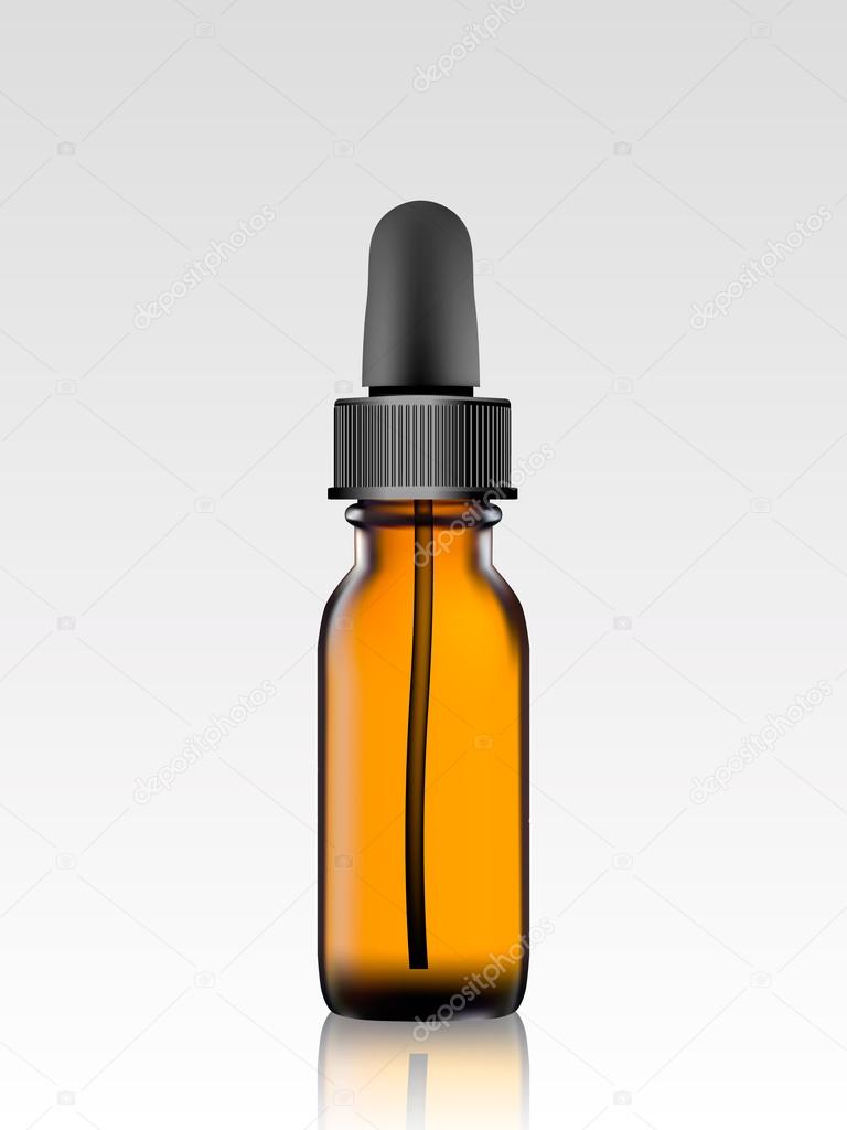 Download Essential oil mockup | Essential oil package isolated. 3D ...