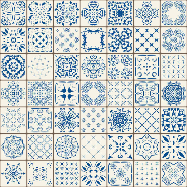 Mega Gorgeous seamless patchwork pattern from colorful Moroccan tiles, ornaments. Can be used for wallpaper, fills, web page background,surface textures.