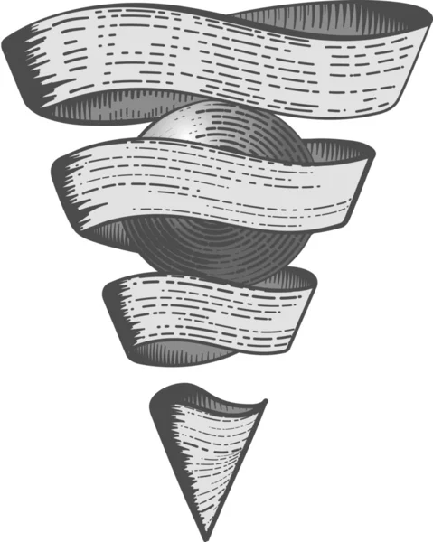 Wasserstein oder Philosophiestein, zentrales Symbol der mystischen Alchemie. heilige Geometrie. für Ihr Design, die Tätowierkunst, die Gestaltung von Logos, Corporate Identity, als Plakat oder Abzeichen — Stockvektor