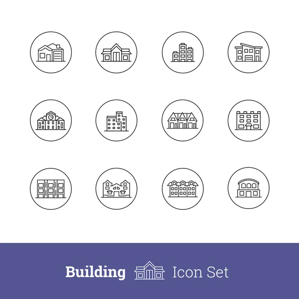 Budování icon set — Stock fotografie