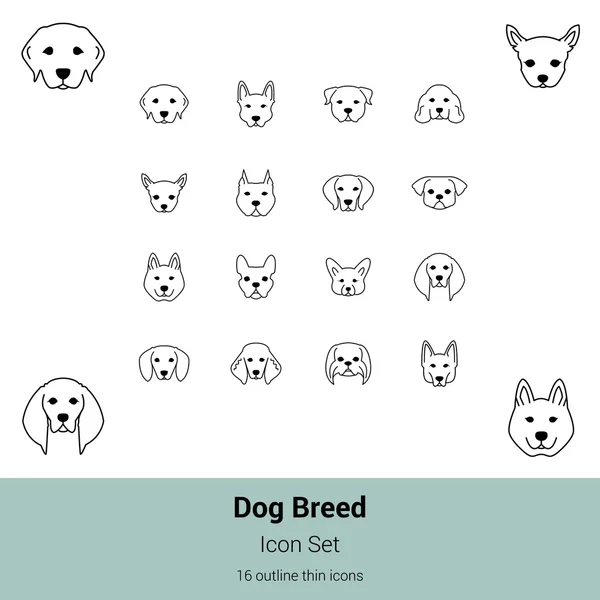Köpek doğurmak Icon set