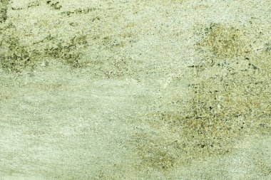 Doğal çimento ya da eski taş dokunun antika ya da kirli seladon yeşili arka planı. grunge, materyal, yaş, inşaat.